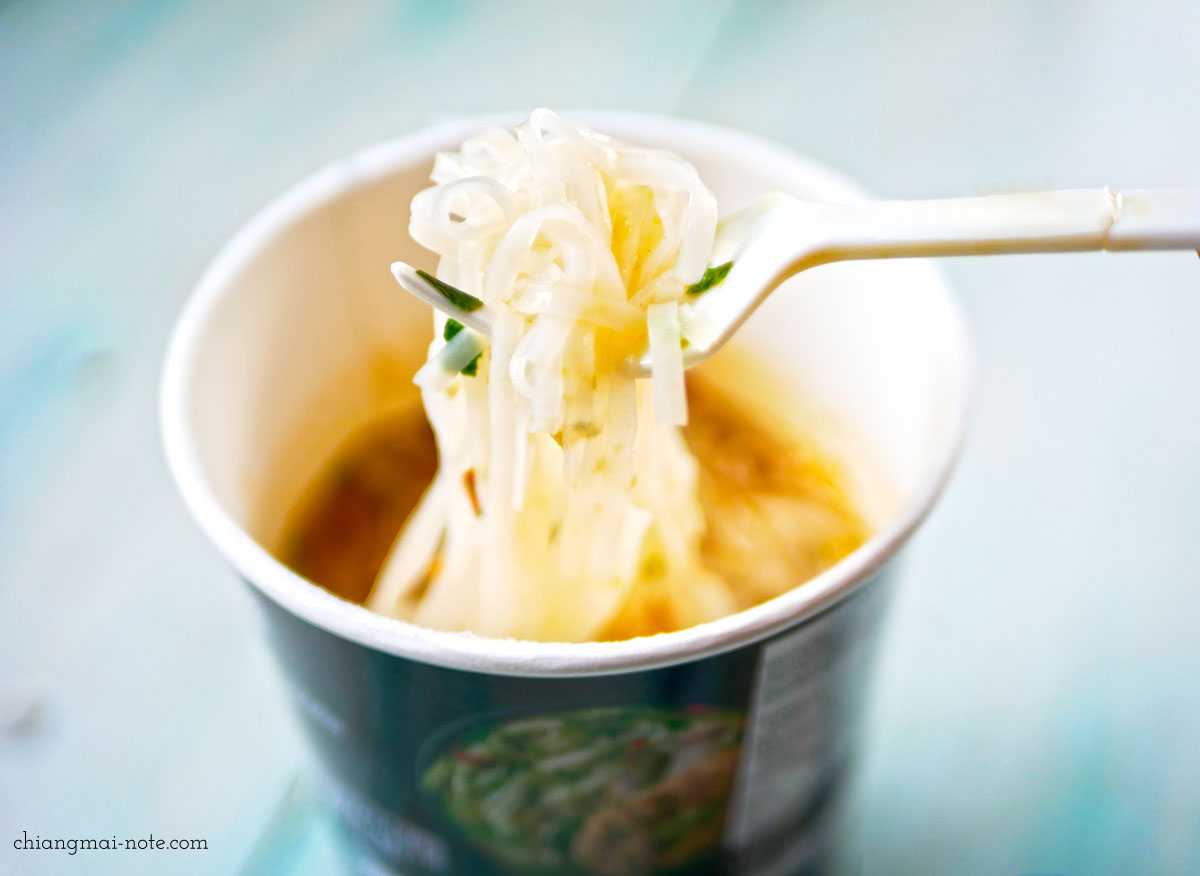 タイのカップ麺☆ライスヌードル系が美味し過ぎる！という発見
